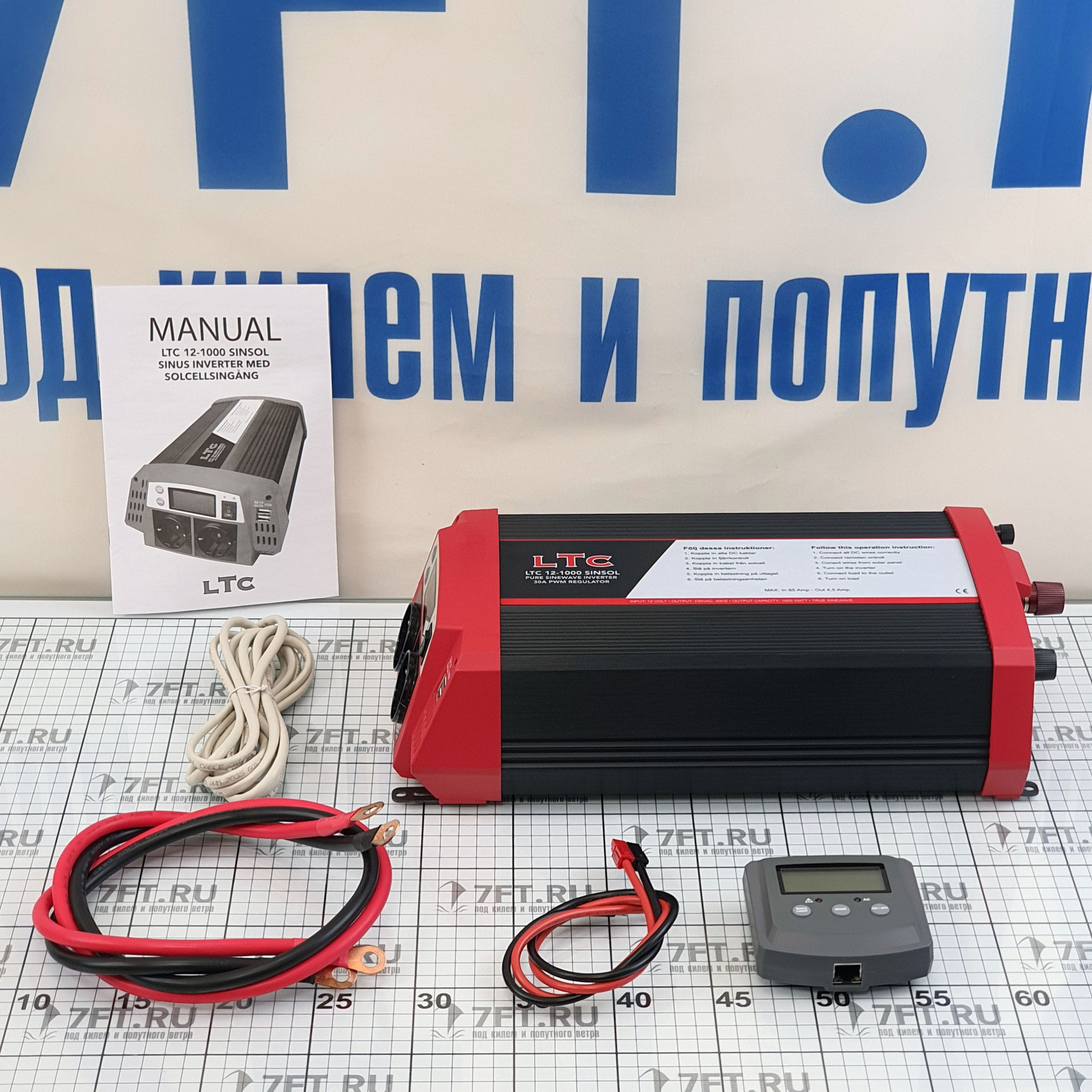 Купить Инвертор синусный LTC TE-12-1000 Sinus 340 230 В 1000 Вт 50 Гц с входом под солнечную батарею 7ft.ru в интернет магазине Семь Футов