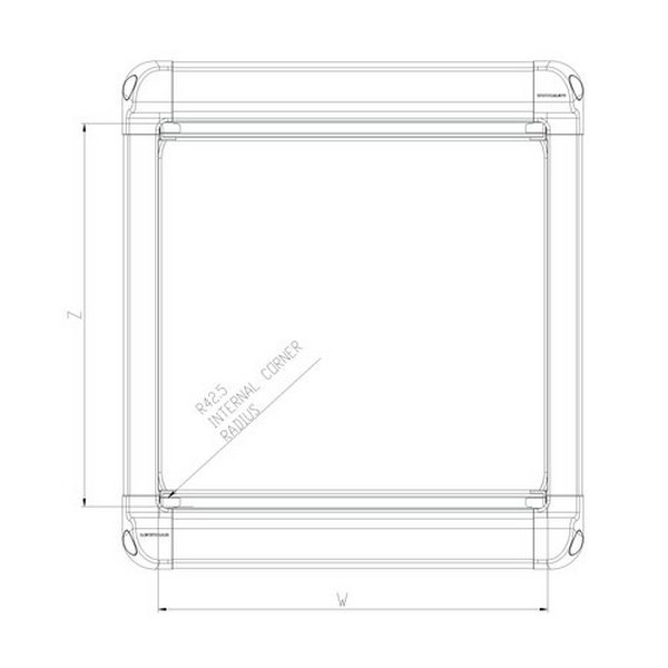Купить Светозащитная шторка и москитная сетка Lewmar Eclipse Roller Shade 367730100 541 x 465 мм размер 30 7ft.ru в интернет магазине Семь Футов