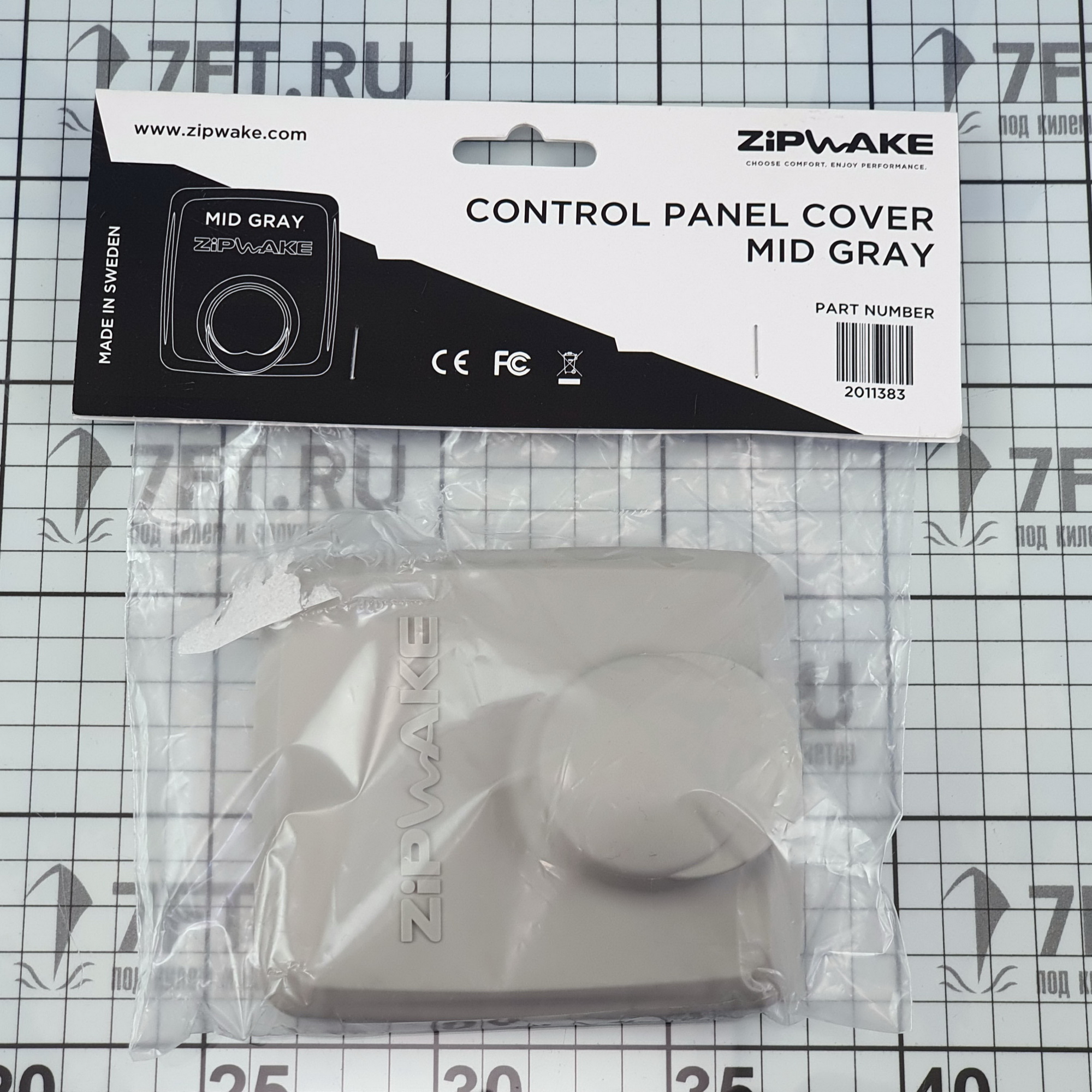 Купить Защитная крышка панели управления Zipwake CP-S Cover 2011383 серая 7ft.ru в интернет магазине Семь Футов