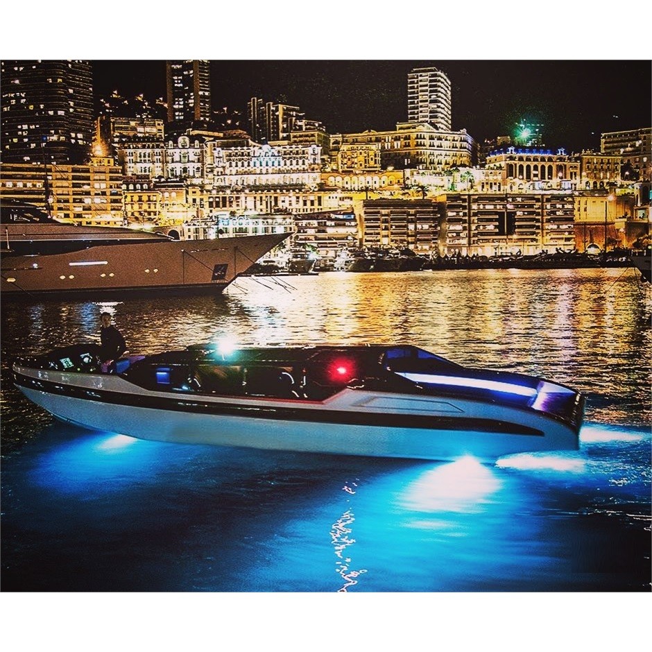 Купить Cветильник подводный Bluefin Led Foresti & Suardi Piranha P6 Nitro 12 В 40 Вт белый свет 7ft.ru в интернет магазине Семь Футов
