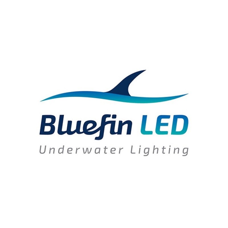 Купить Cветильник подводный Bluefin Led Foresti & Suardi Piranha P6 Nitro 24 В 40 Вт синий свет 7ft.ru в интернет магазине Семь Футов