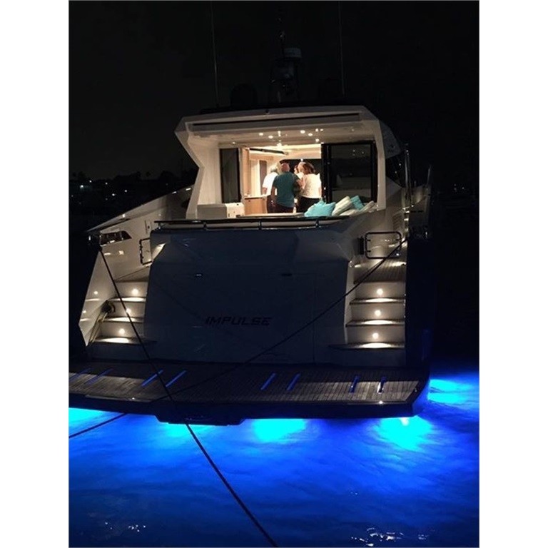 Купить Cветильник подводный Bluefin Led Foresti & Suardi Barracuda 12/24 В 55 Вт синий свет 7ft.ru в интернет магазине Семь Футов