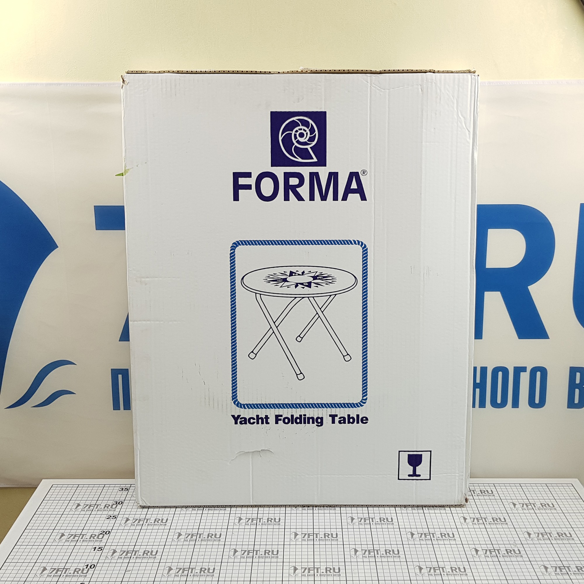 Купить Стол складной Forma Marathon M350 610x610x490мм белый квадратный меламин/алюминий 7ft.ru в интернет магазине Семь Футов