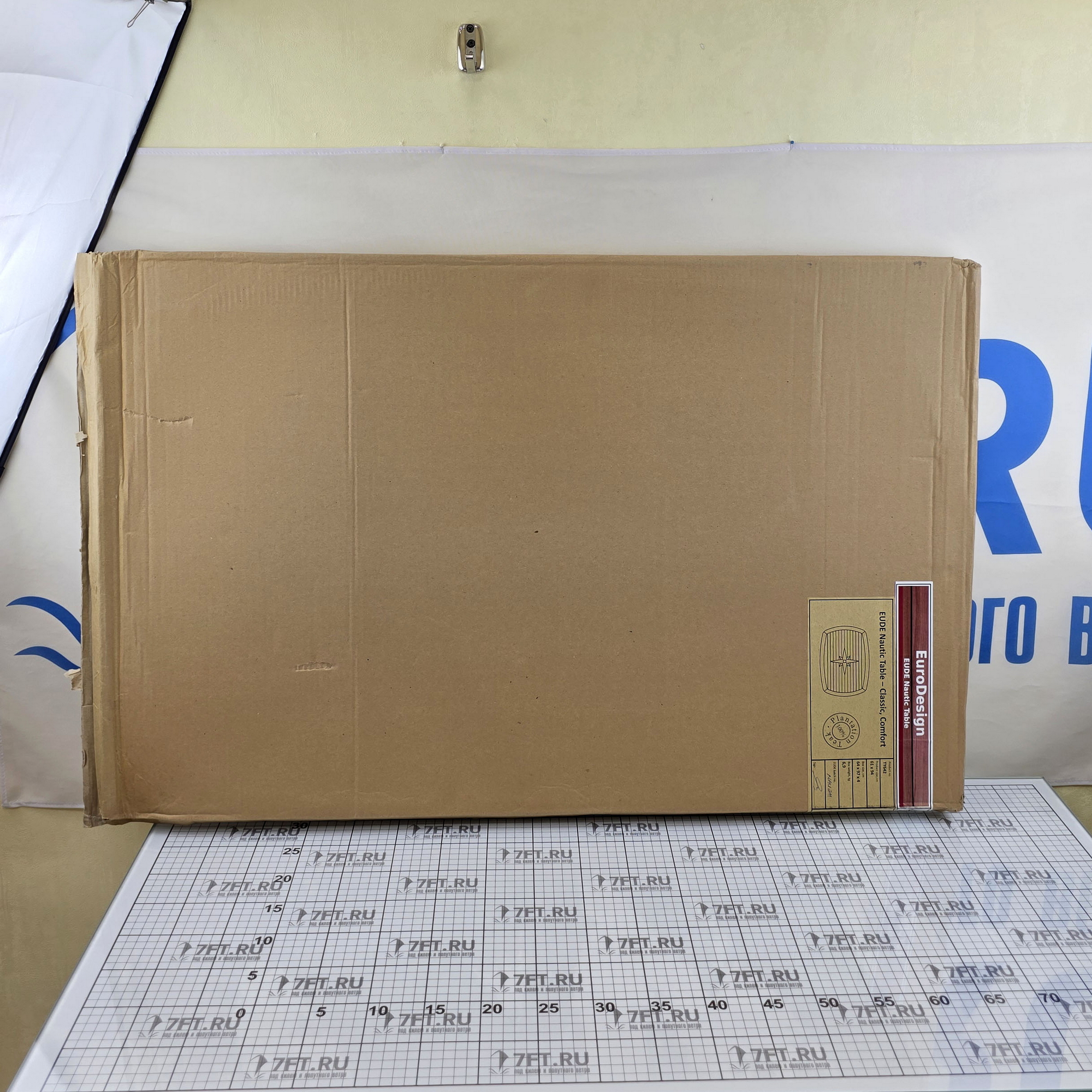 Купить Столешница тиковая Eude Marine Nautic Star TY642 940x610мм полуэлипс/бочка 7ft.ru в интернет магазине Семь Футов