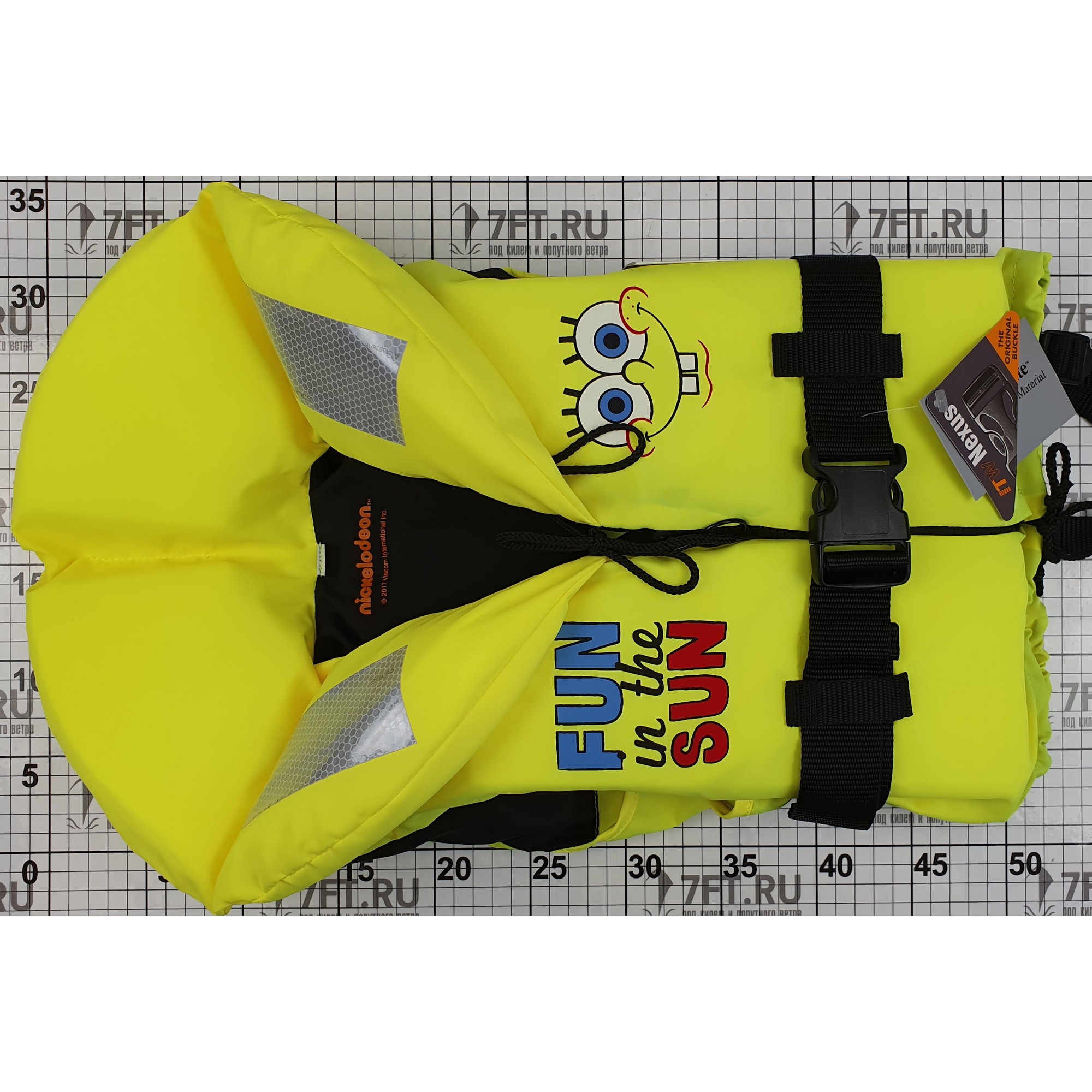 Купить Детский спасательный жилет Marinepool Sponge Bob ISO 100N желтый 10 - 20 кг 7ft.ru в интернет магазине Семь Футов