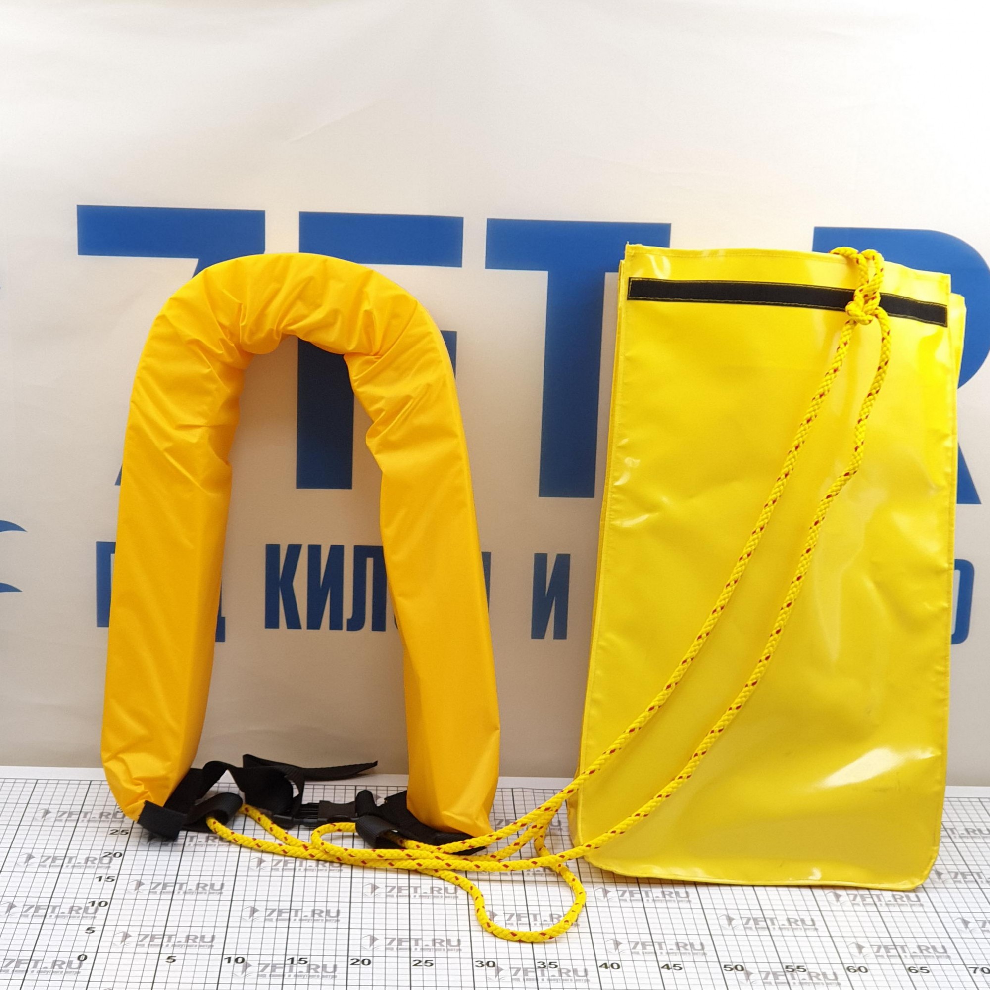 Купить Круг бросательный жёлтый Marinepool Rescue System 5000106-101-110 48 x 43 x 12 см 2,5 кг 7ft.ru в интернет магазине Семь Футов