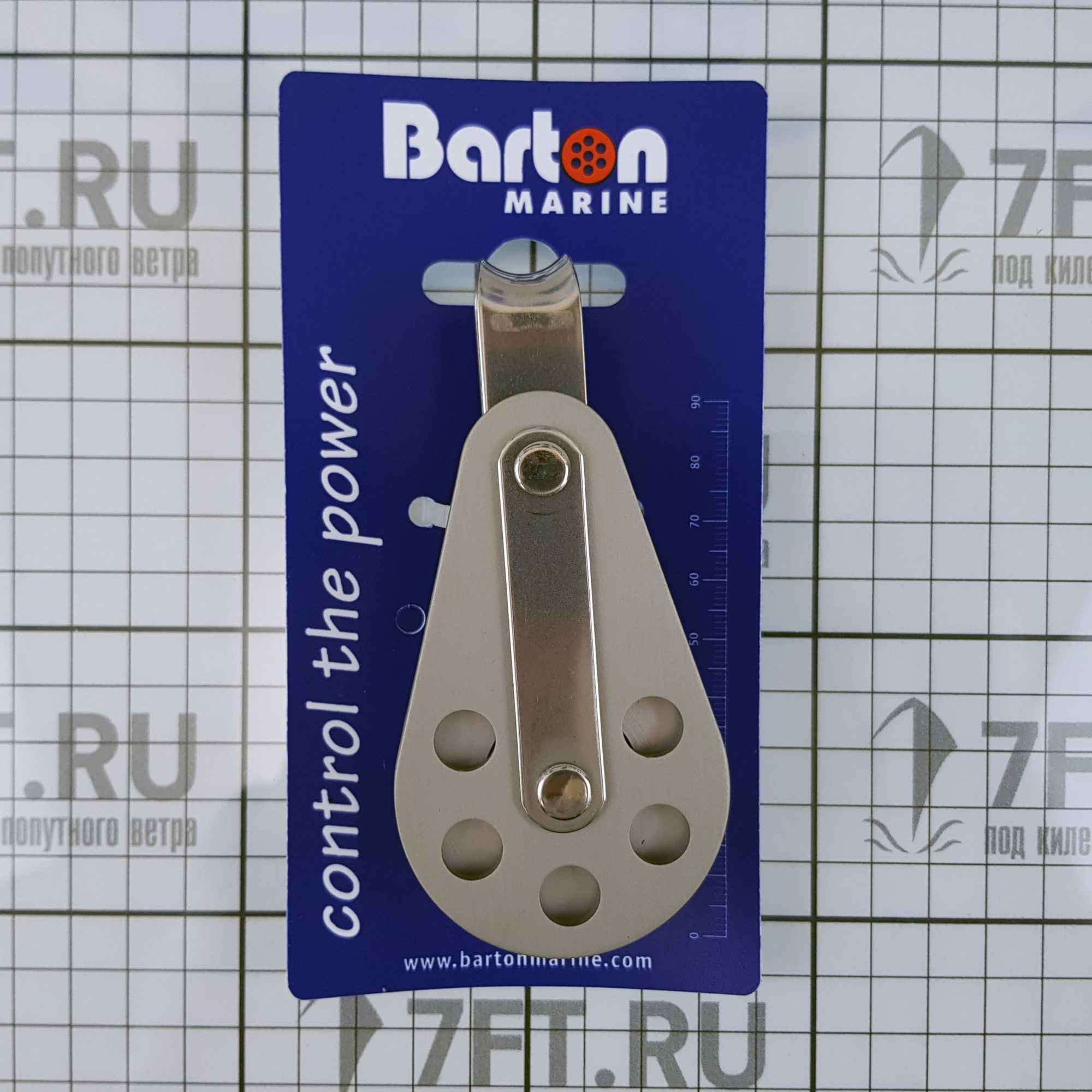 Купить Блок для стальных тросов Barton Marine 91600 4 - 12 мм 875 - 1750 кг 7ft.ru в интернет магазине Семь Футов