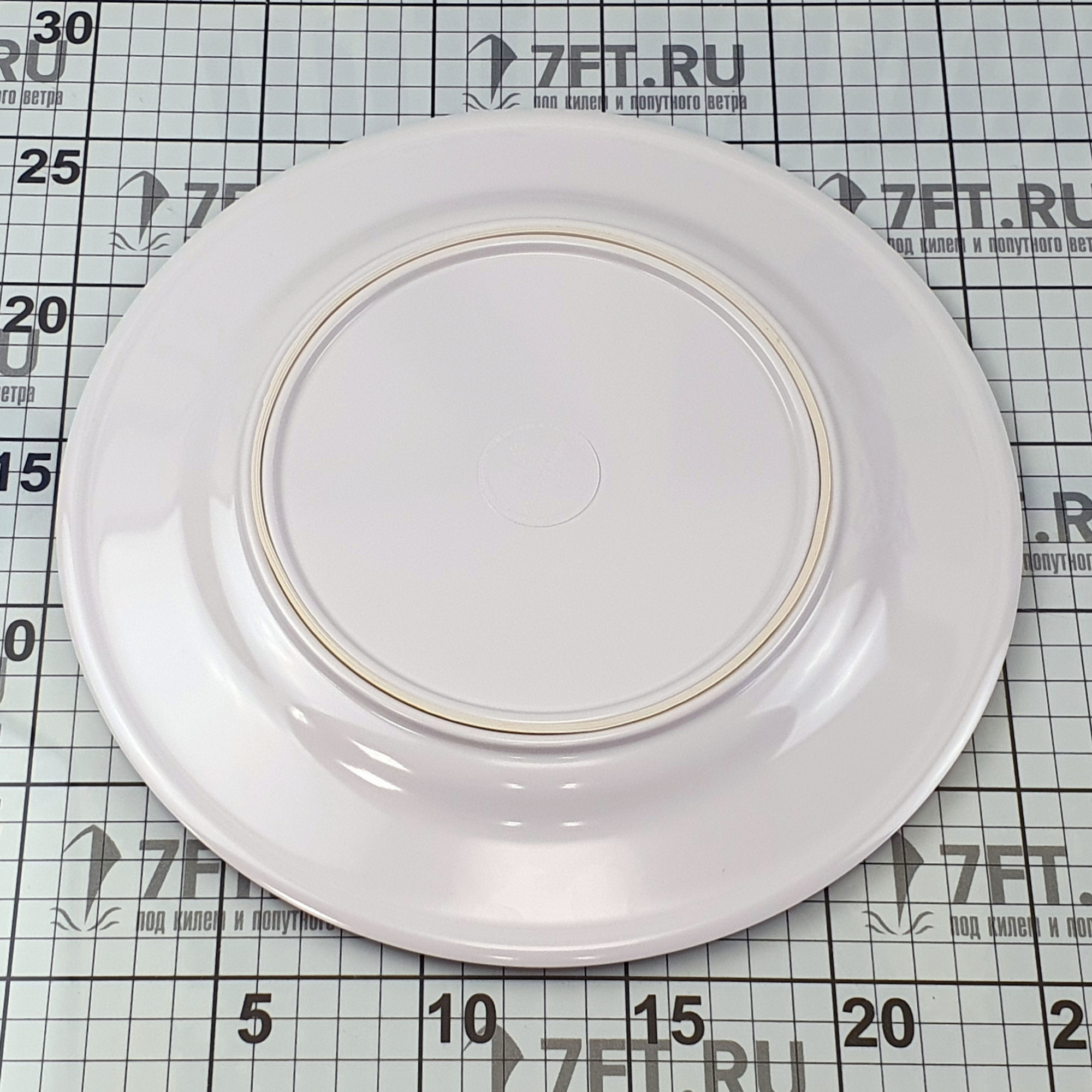 Купить Набор обеденных тарелок Marine Business Northwind 15001 Ø230мм 6шт из белого/синего меламина 7ft.ru в интернет магазине Семь Футов