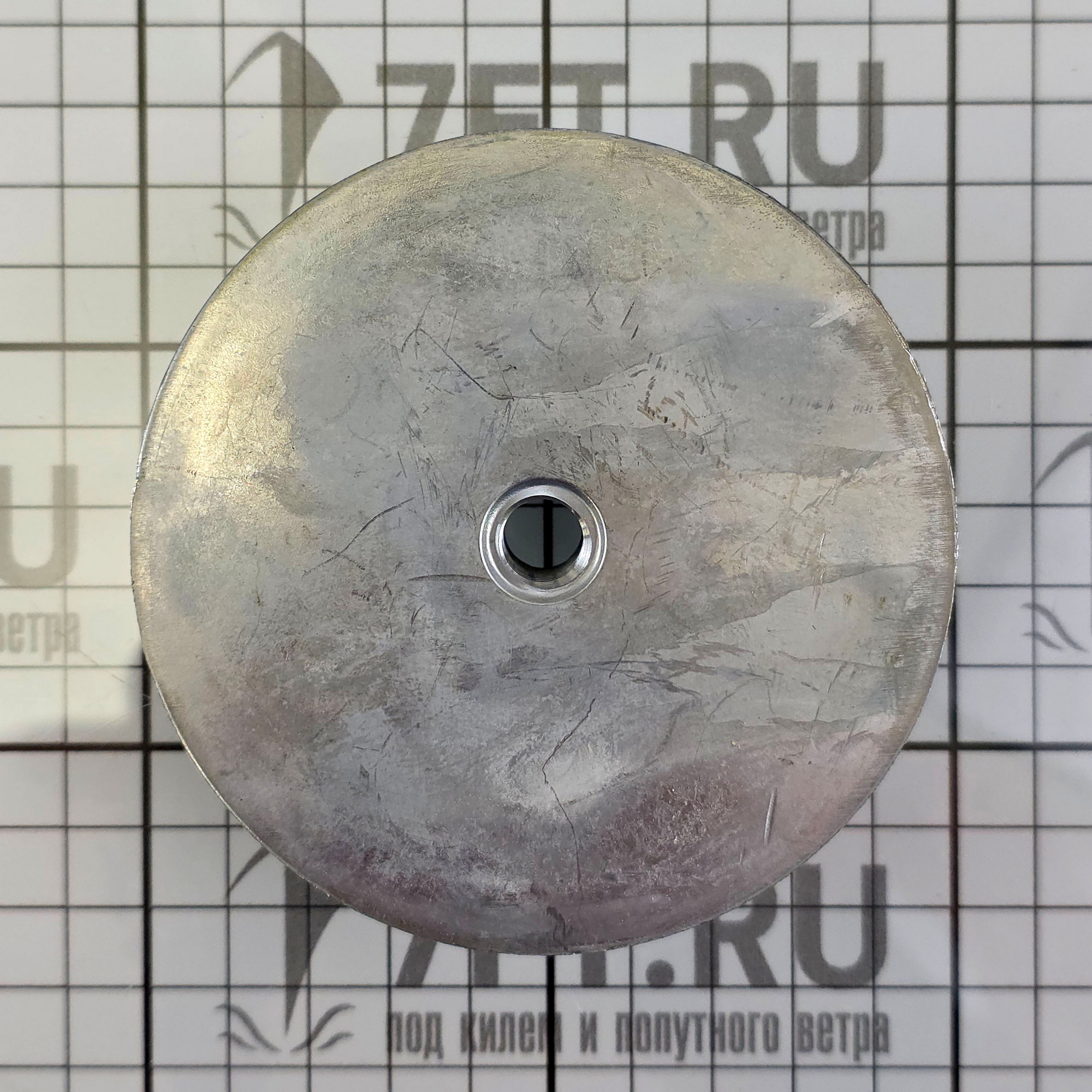 Купить Цинковый анод Tecnoseal 00820 Ø92x24мм дисковый для двигателей Mercury/Mercruiser Alpha One, Bravo, Verado 7ft.ru в интернет магазине Семь Футов