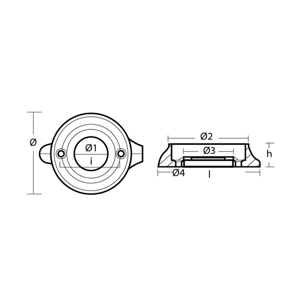 Купить Цинковый анод Tecnoseal 00706 Ø97x122x27мм кольцевой для двигателей Volvo Penta 120S 7ft.ru в интернет магазине Семь Футов