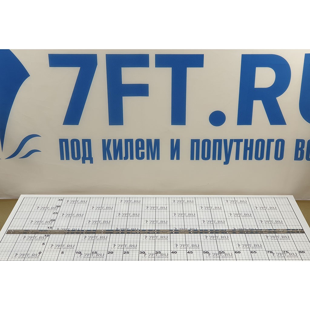Купить Рояльная петля Roca 445522 1000x25x0,7мм под потайную головку из полированной нержавеющей стали AISI304 7ft.ru в интернет магазине Семь Футов