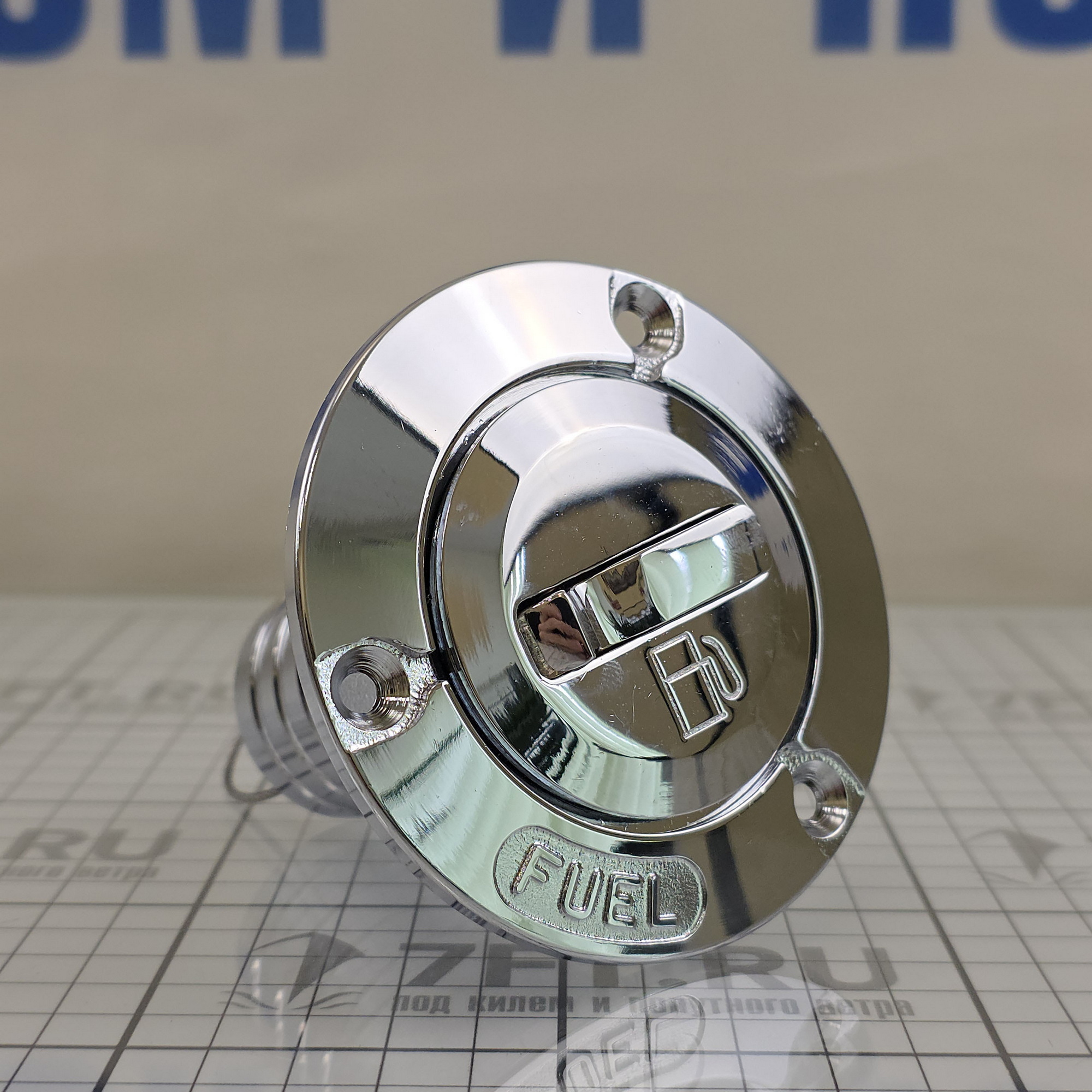 Купить Горловина заливная Foresti&Suardi 189A.38.C для бензина и шланга Ø38мм Ø89x81мм из хромированной латуни 7ft.ru в интернет магазине Семь Футов