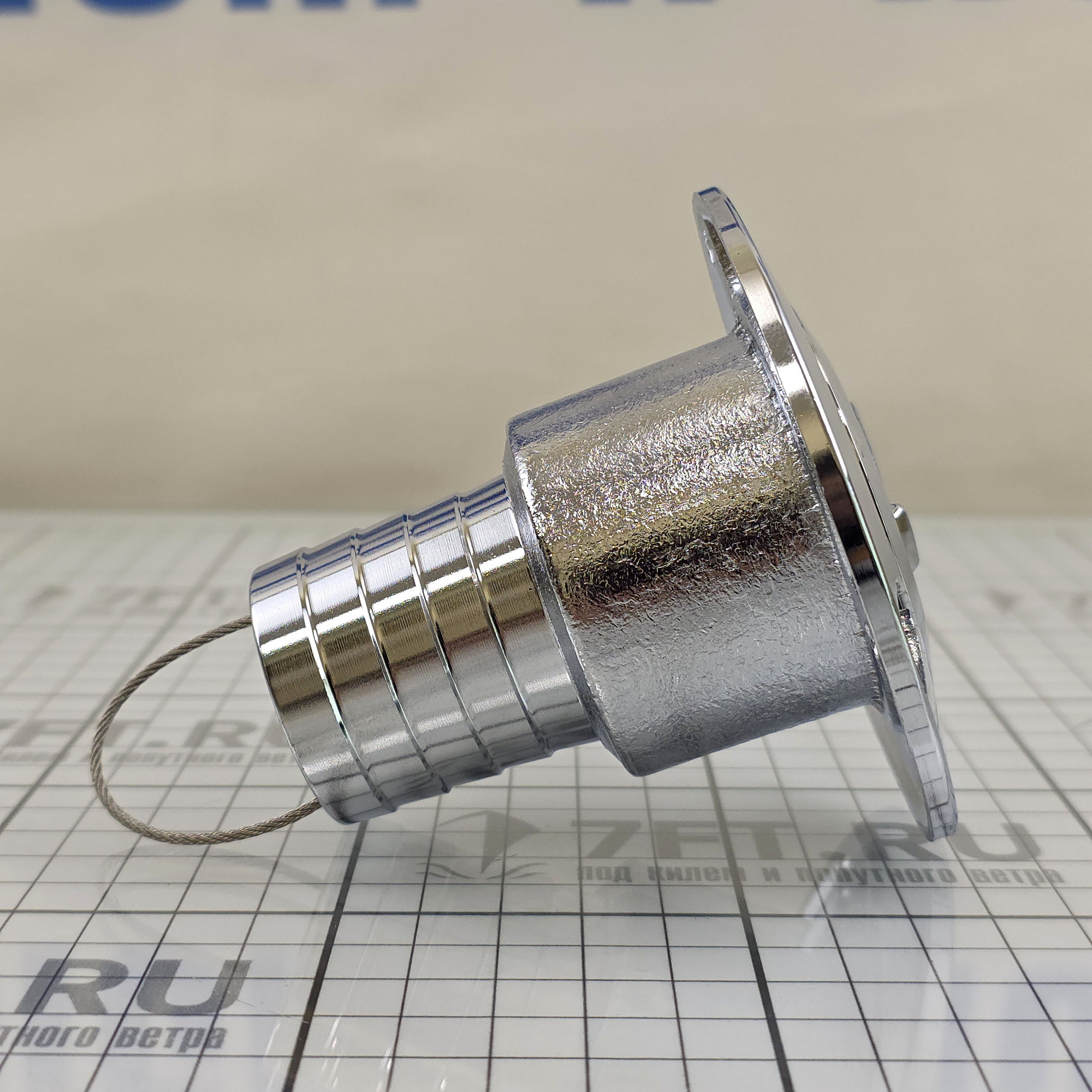 Купить Горловина заливная Foresti&Suardi 189A.38.C для бензина и шланга Ø38мм Ø89x81мм из хромированной латуни 7ft.ru в интернет магазине Семь Футов