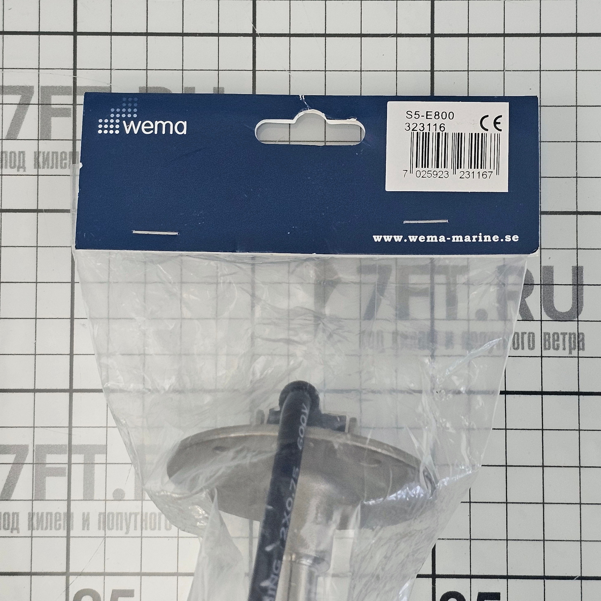 Купить Датчик уровня топлива и воды Wema S5-E800 323116 0-180Ом Ø65x800мм 7ft.ru в интернет магазине Семь Футов