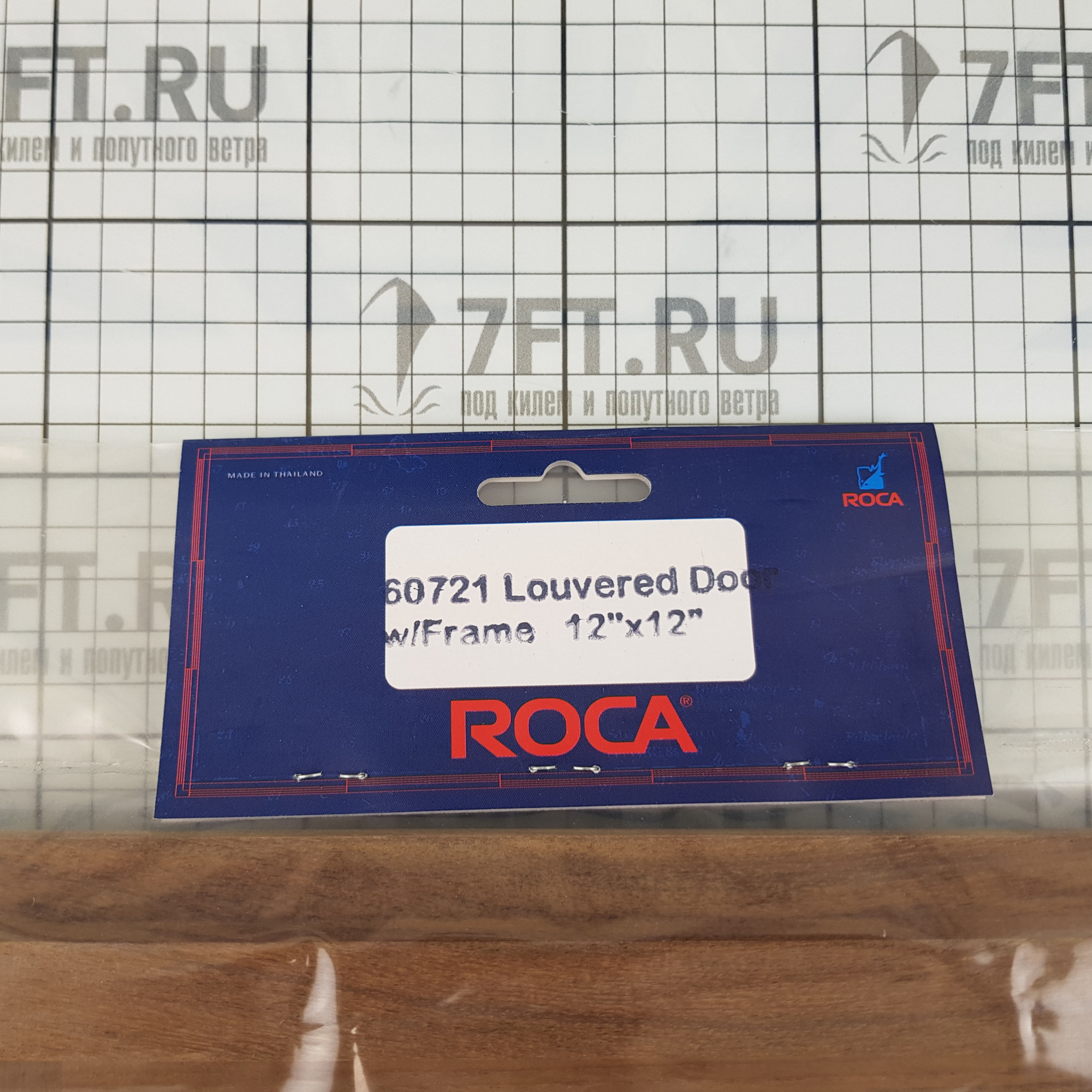 Купить Дверца мебельная Roca 60721 305x305мм левая из тика 7ft.ru в интернет магазине Семь Футов