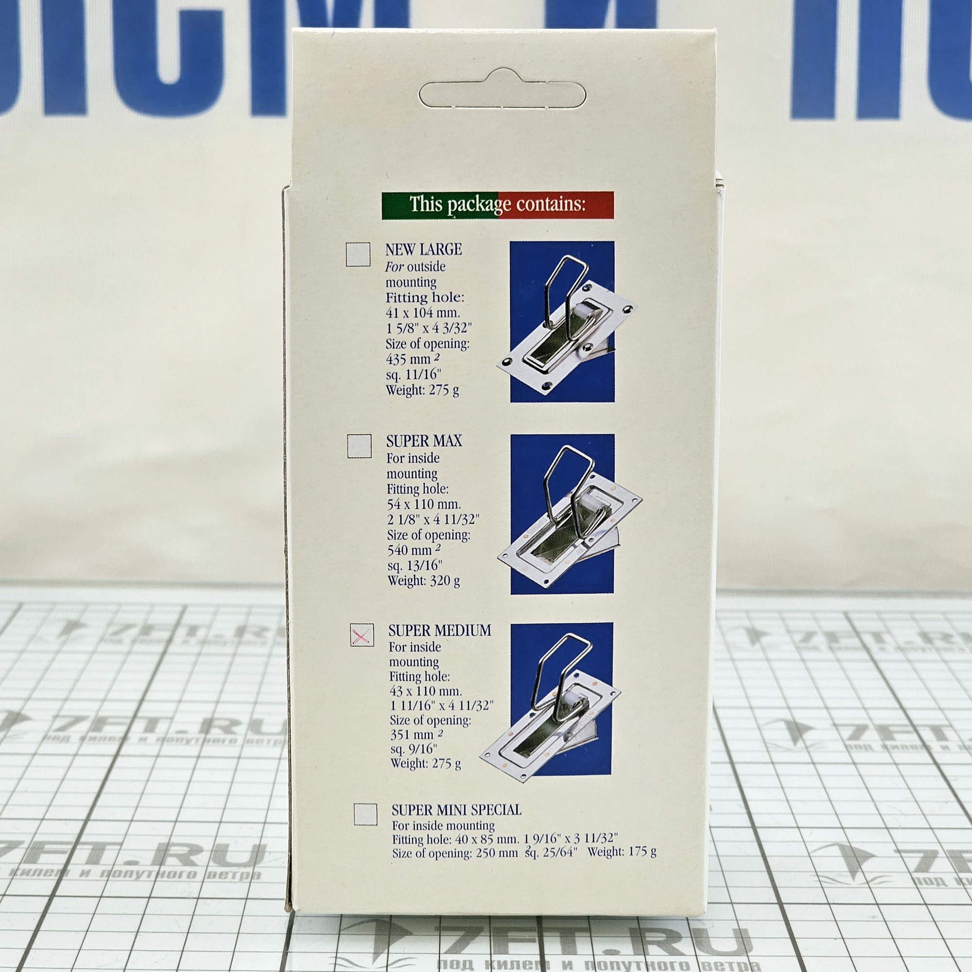Купить Эжектор 1852 Marine Quality Super Medium 554-001 66x135мм из нержавеющей стали AISI316 для установки снаружи корпуса 7ft.ru в интернет магазине Семь Футов