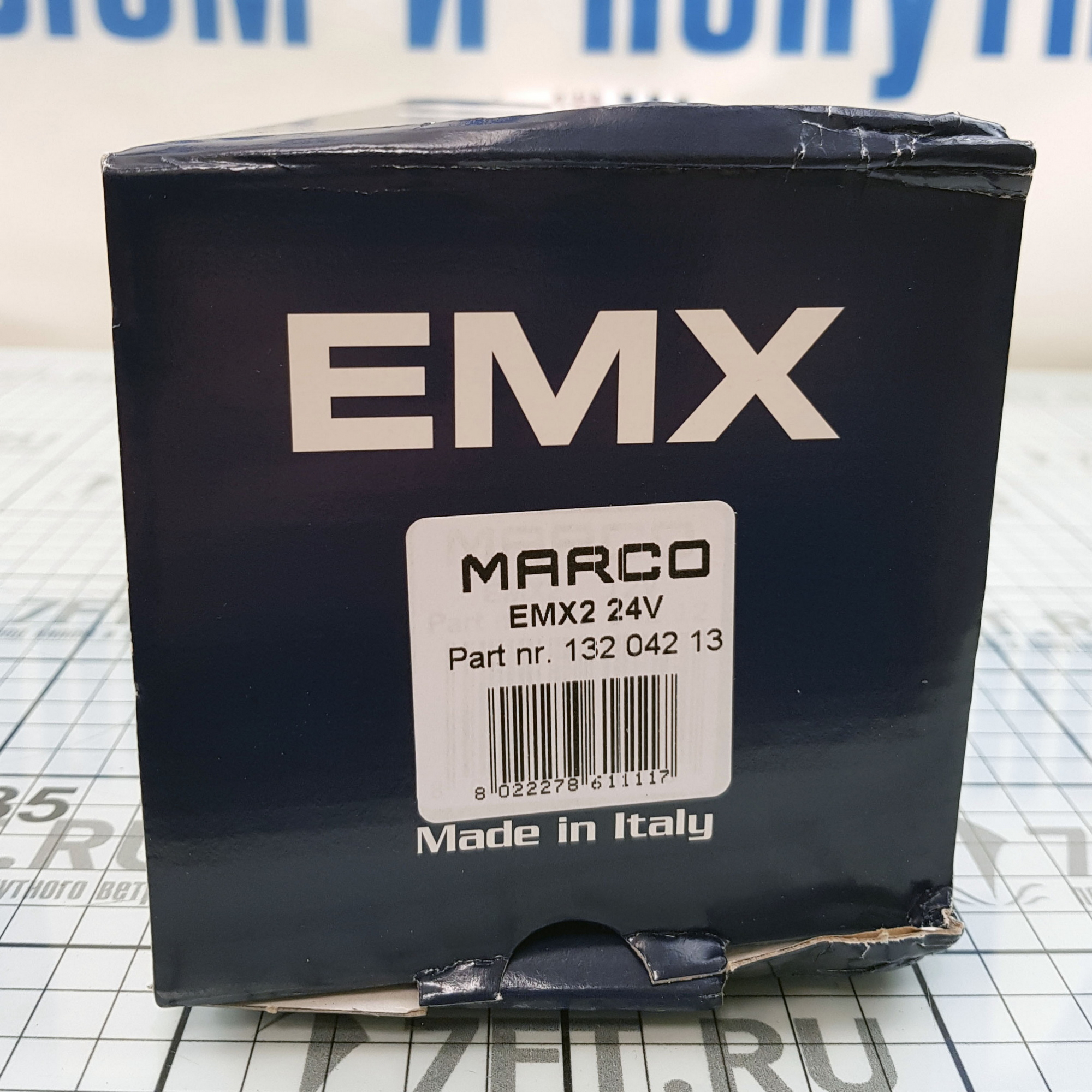 Купить Горн туманный электромагнитный Marco EMX2 13204213 24В 3А 370Гц 400мм высокий тон 7ft.ru в интернет магазине Семь Футов
