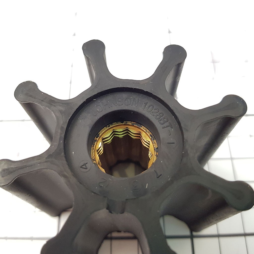 Купить Импеллер для охлаждения Johnson Pump 1028BT 09-1028BT-1 65 мм со шлицами 7ft.ru в интернет магазине Семь Футов