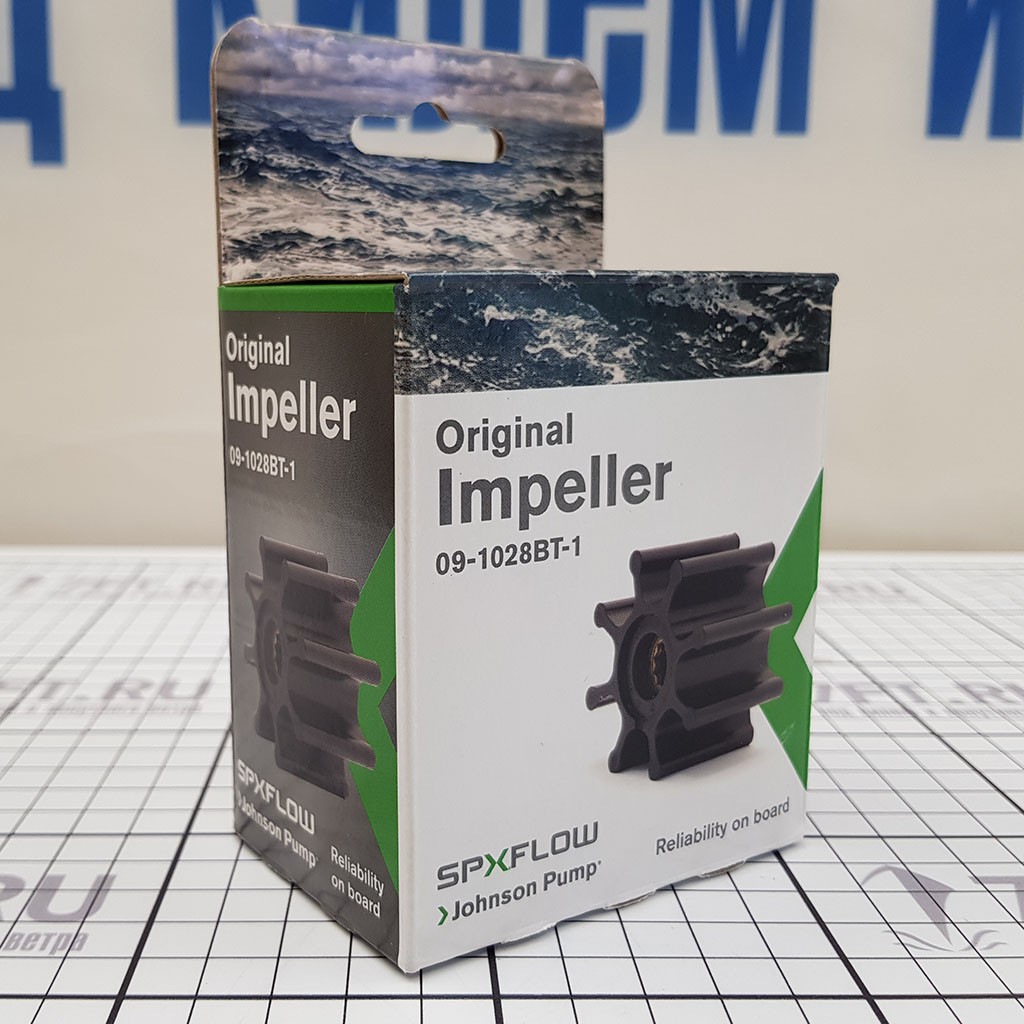 Купить Импеллер для охлаждения Johnson Pump 1028BT 09-1028BT-1 65 мм со шлицами 7ft.ru в интернет магазине Семь Футов