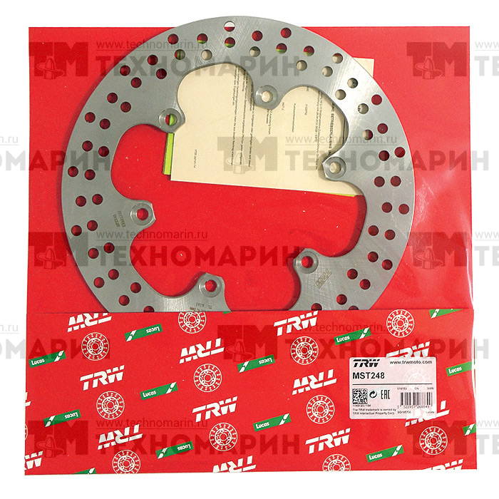 Купить Тормозной диск MST248 TRW 7ft.ru в интернет магазине Семь Футов
