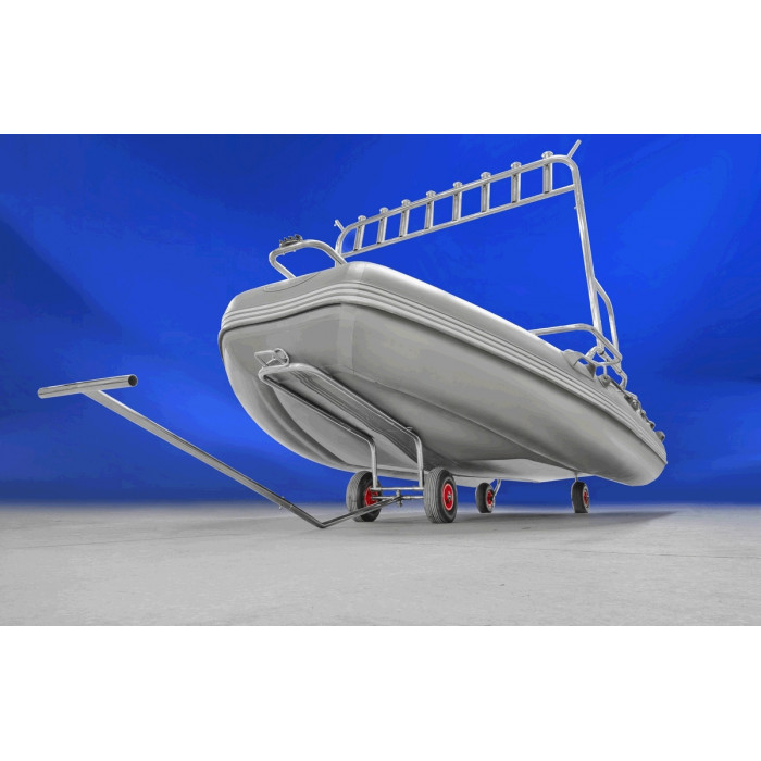 Купить Тележка подкильная Poseidon 060227T для надувных лодок от 3.8м из стали синяя 7ft.ru в интернет магазине Семь Футов