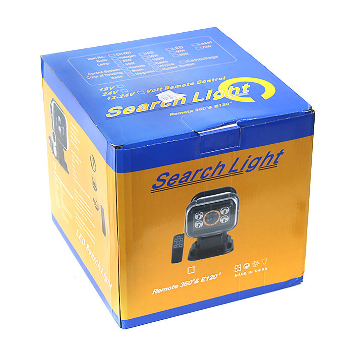 Купить Прожектор стационарный галогеновый с ДУ NEKEKE 12В SLH10002 7ft.ru в интернет магазине Семь Футов