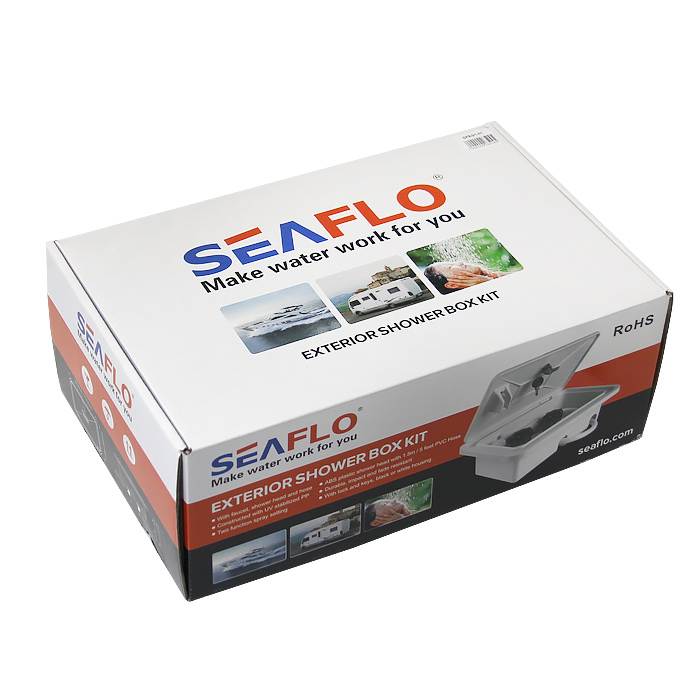 Купить Бокс для хранения судового душа SEAFLO SFES1-01, белый 7ft.ru в интернет магазине Семь Футов