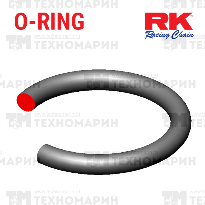 Купить Цепь для мотоцикла/квадроцикла до 400 см³ (с сальниками O-RING) 520SO-120 RK Chains 7ft.ru в интернет магазине Семь Футов