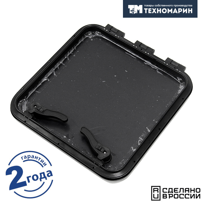 Купить Люк палубный распашной низкопрофильный Фрегат 461х461 R42.5 (черное исполнение) 7ft.ru в интернет магазине Семь Футов