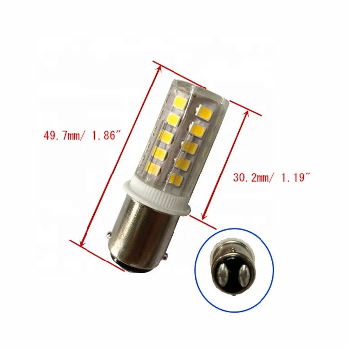 Купить Лампочка светодиодная BA15D белый свет, контакты ТИП 1 B001174-NWH 7ft.ru в интернет магазине Семь Футов