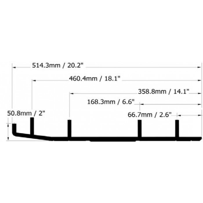 Купить Конек лыжи BRP (комплект 2шт) A-04-0-4-438 SPI 7ft.ru в интернет магазине Семь Футов