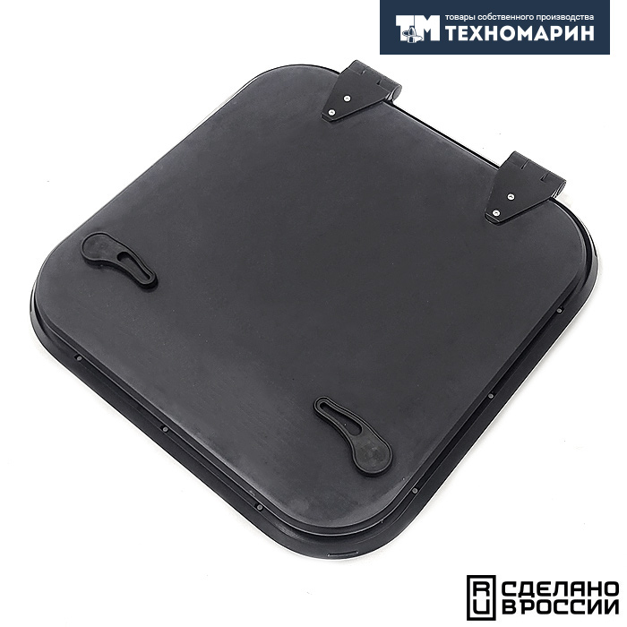 Купить Люк палубный безрамный Пеликан 425x425 R75 (черное исполнение) 7ft.ru в интернет магазине Семь Футов