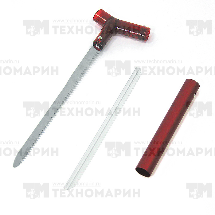 Купить Лопата разборная с пилой (красная) SC-12500RD SPI 7ft.ru в интернет магазине Семь Футов