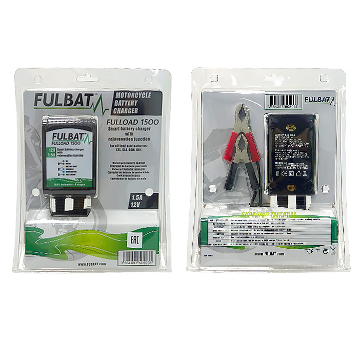 Купить Зарядное устройство для аккумулятора 12 Вольт FULLOAD1500 FULBAT 7ft.ru в интернет магазине Семь Футов