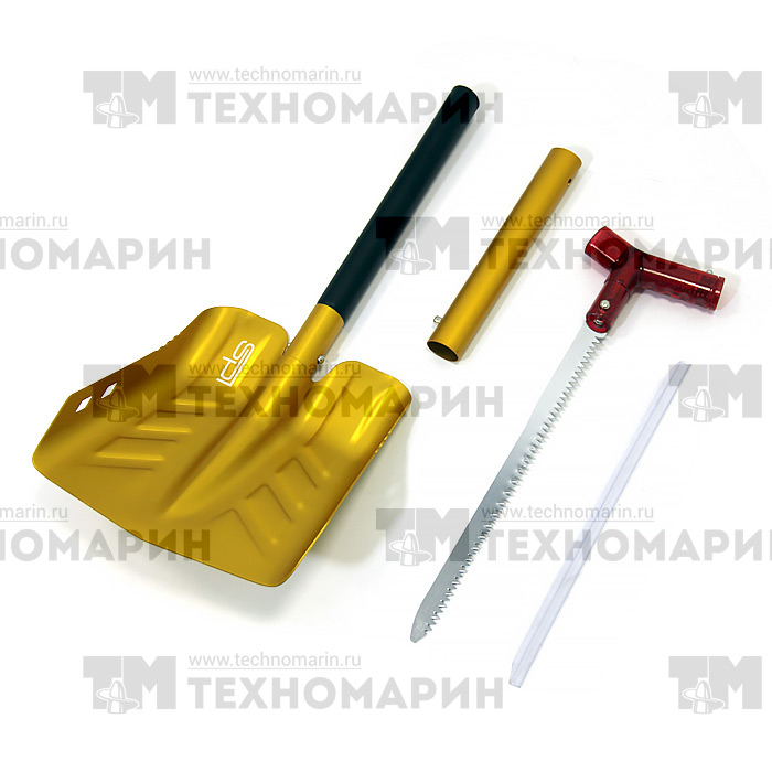 Купить Лопата разборная с пилой (оранжевая) SC-12500GL-6 SPI 7ft.ru в интернет магазине Семь Футов