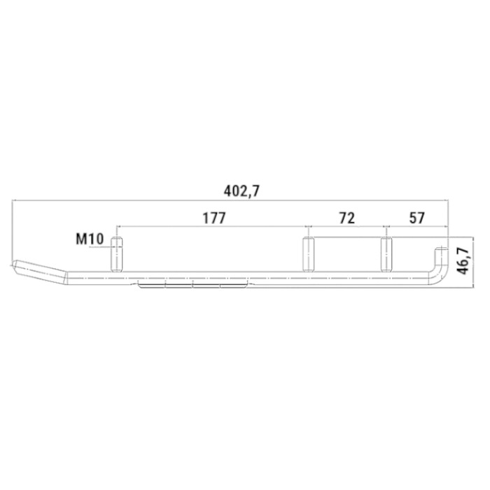 Купить Конек лыжи снегохода BRP 100313T 7ft.ru в интернет магазине Семь Футов