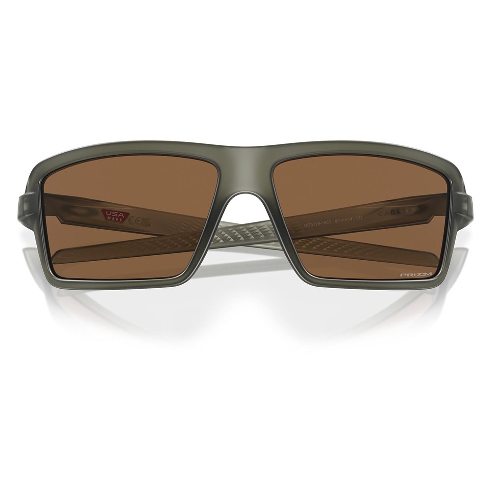 Купить Oakley OO9129-1963 Солнцезащитные очки Cables  Matte Olive Ink Prizm Bronze/CAT3 7ft.ru в интернет магазине Семь Футов