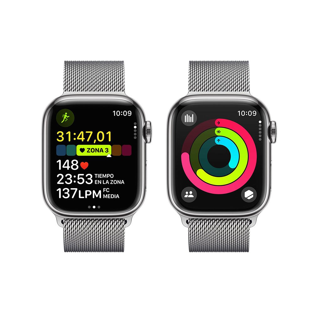 Купить Apple MRJ43QL/A Watch Series 9 GPS Loop 41 mm Серебристый Silver Steel Milanese 7ft.ru в интернет магазине Семь Футов