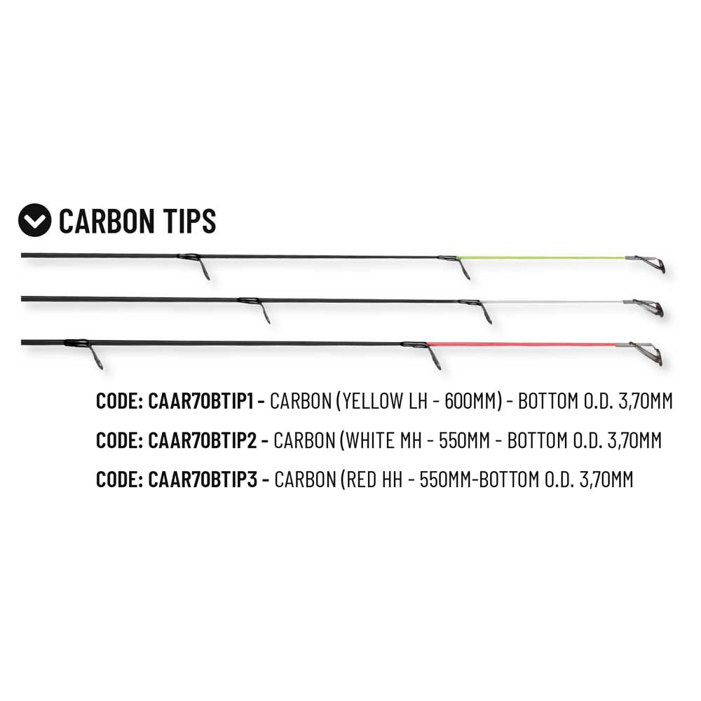 Купить Colmic CAAR70BTIP2 Наконечник колчана из углеродного волокна Arcadia MH Black / White 550 mm 7ft.ru в интернет магазине Семь Футов