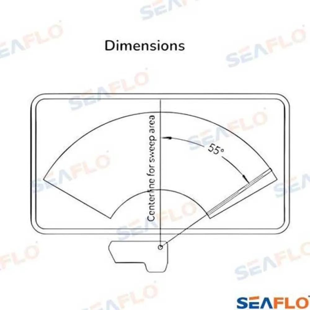 Купить Seaflo sfwm2066401 мотор стеклоочистителя 6NM 64 mm 24V Grey 25x20x15 7ft.ru в интернет магазине Семь Футов