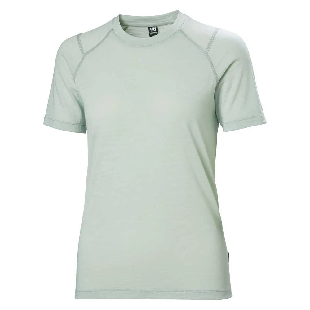 Купить Helly hansen 49533_462-xs Базовый слой с коротким рукавом Durawool Green Mist 30x25x2 7ft.ru в интернет магазине Семь Футов