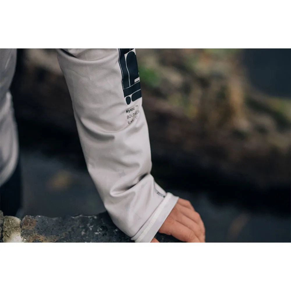 Купить Mystic 35001.250760-695-s Футболка с длинным рукавом от высыпаний Boarding rashvest Teal 20x15x3 7ft.ru в интернет магазине Семь Футов