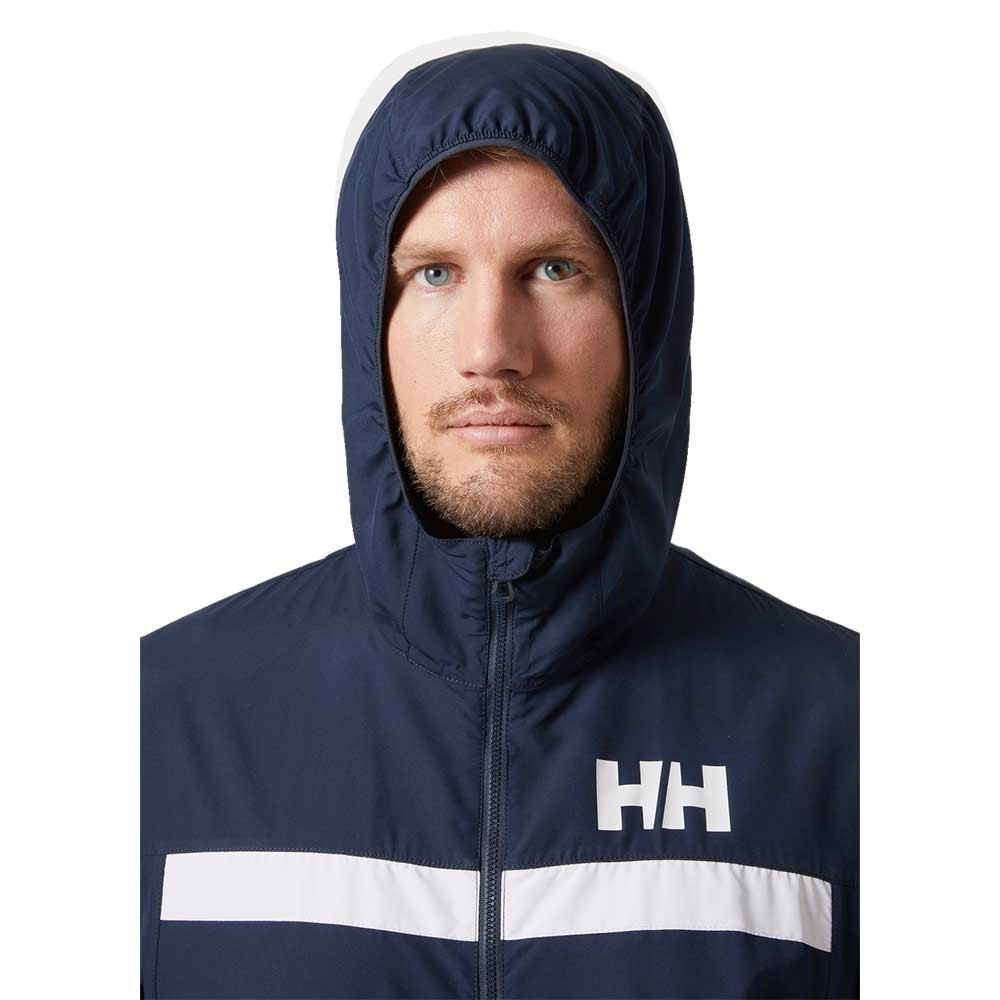 Купить Helly hansen 34453_597-XL Ветровка Salt Striped Голубой Navy XL 7ft.ru в интернет магазине Семь Футов