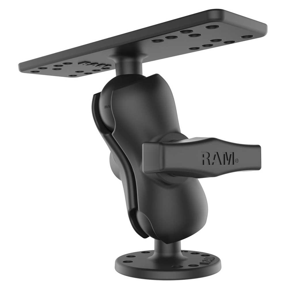 Купить Ram mounts RAM-111U-B Universal Морское электронное крепление Серебристый Black 7ft.ru в интернет магазине Семь Футов