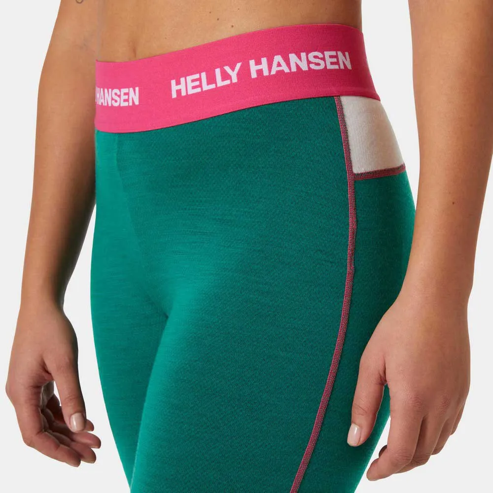 Купить Helly hansen 49380_439-xs Термоштаны Lifa Merino Midweight Emerald 60x40x40 7ft.ru в интернет магазине Семь Футов