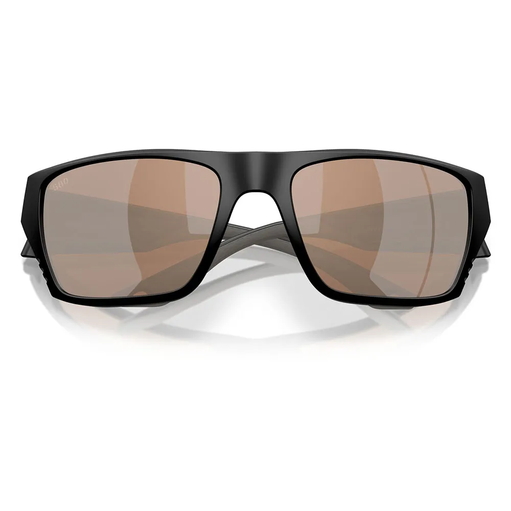 Купить Costa 06S9118-91180359 поляризованные солнцезащитные очки Finlet Matte Black 05 Copper Silver Mirror 580G/CAT3 7ft.ru в интернет магазине Семь Футов