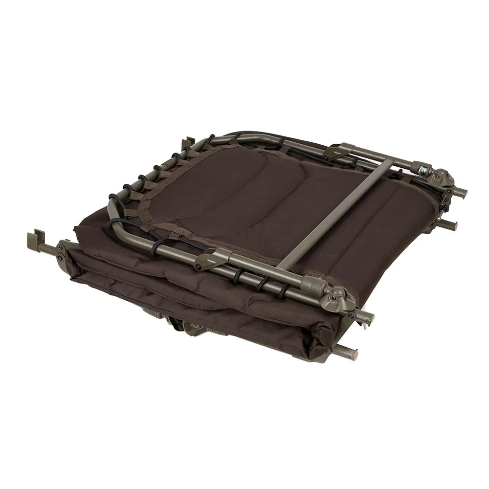 Купить Fox international cbc136 Раскладушка для Карпфишинга EOS Compact Brown 100x75x20 7ft.ru в интернет магазине Семь Футов