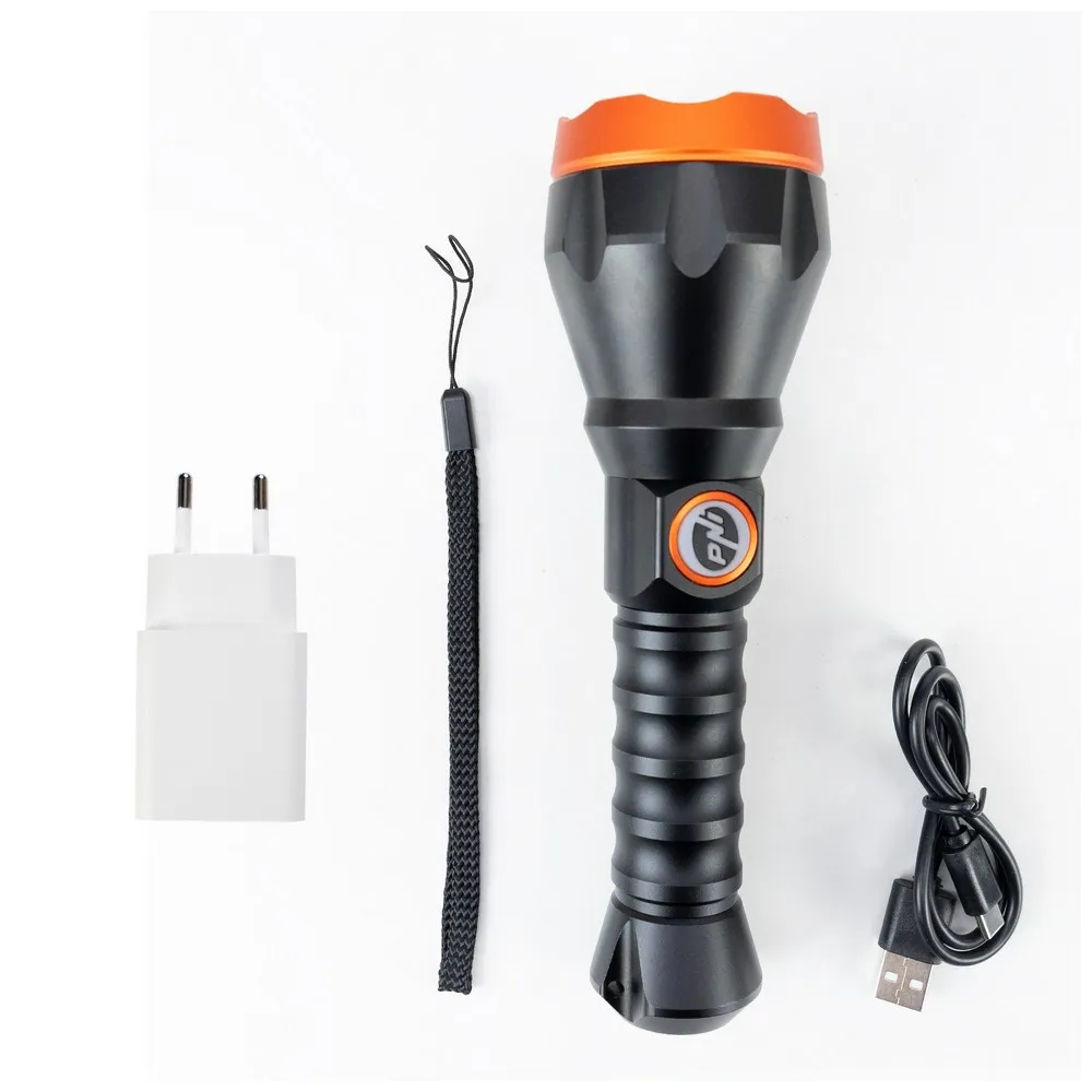 Купить PNI pni-chg3f550 Фонарик Adventure F550 Crystal & Dual Wall Charger CHG300 Black / Orange / White 12x28x10 2500 Lumens 7ft.ru в интернет магазине Семь Футов