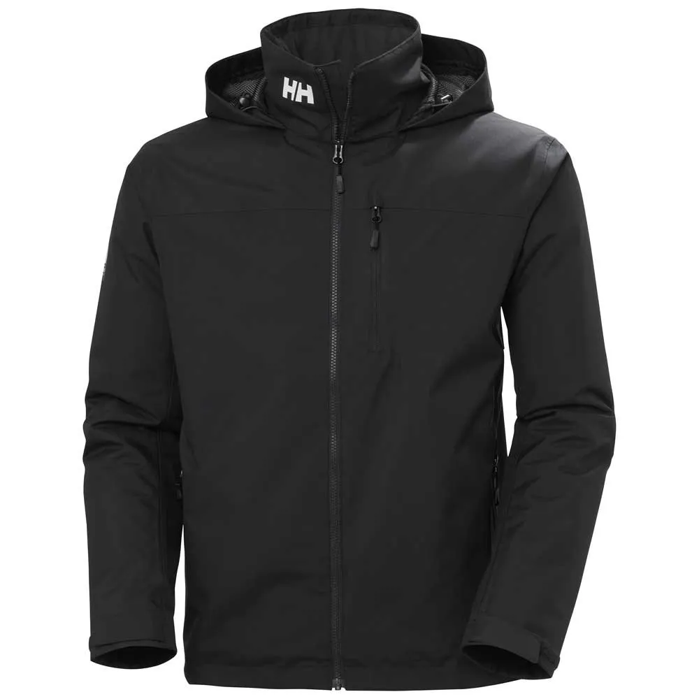 Купить Helly hansen 34442_990-s Куртка Crew Hooded Midlayer 2 Black 30x25x10 7ft.ru в интернет магазине Семь Футов