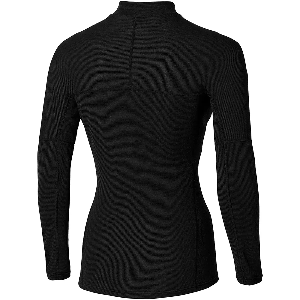 Купить Mizuno a2gac782-09-xs Базовый слой с длинным рукавом Prem Merino Wool High Neck Black 30x25x2 7ft.ru в интернет магазине Семь Футов